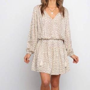 Petal & Pup Lizzie Leopard Dress